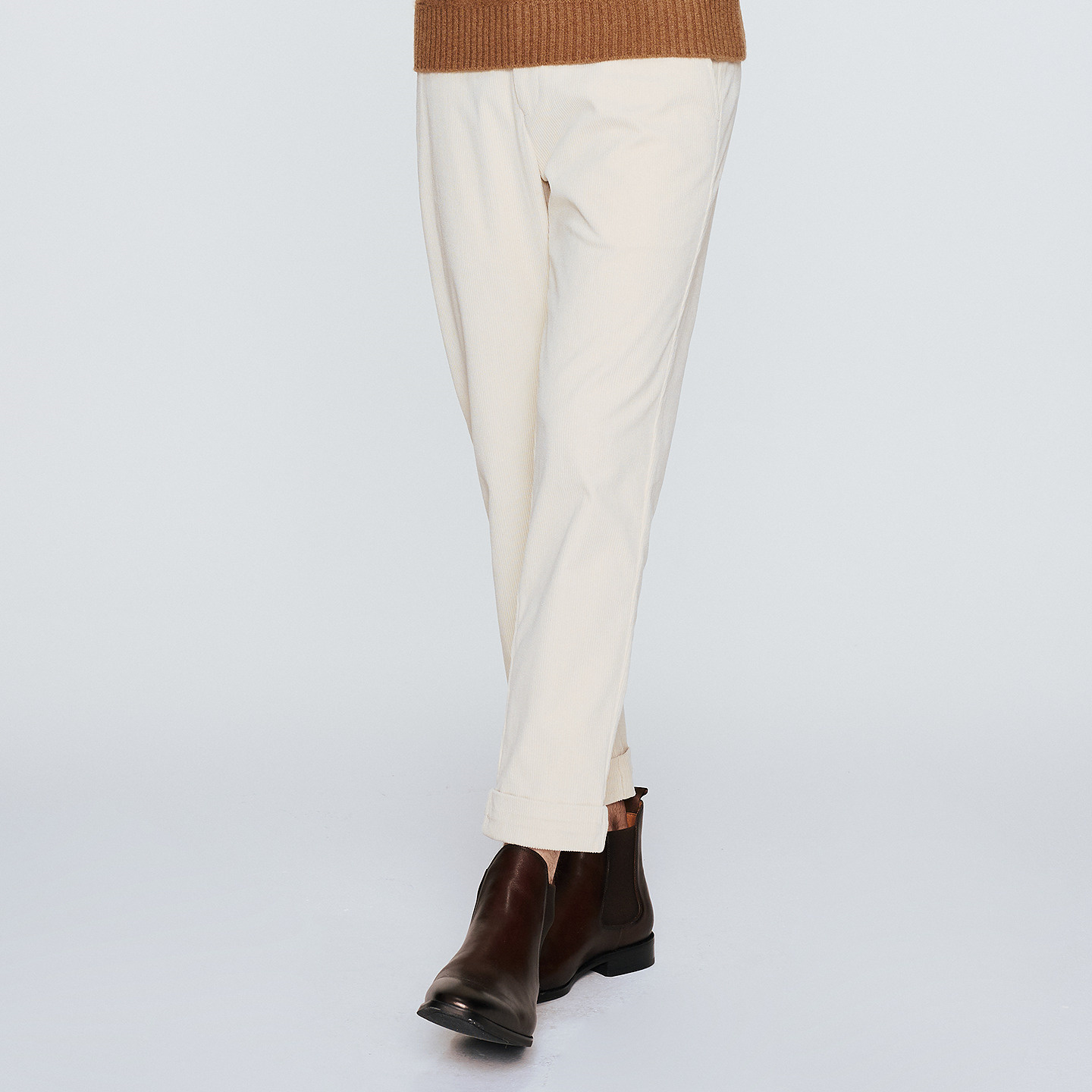 JODOLL乔顿男士挺括抗皱灯芯绒保暖休闲裤潮流百搭直筒修身长裤 - 图1