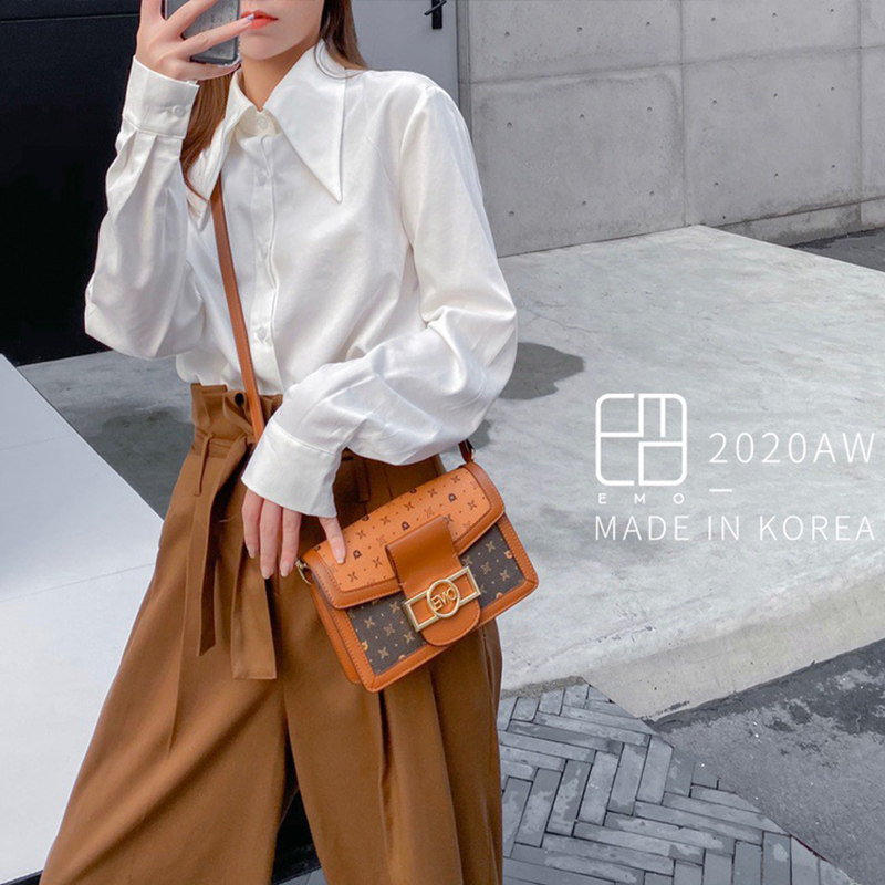 韩国emo官方正品蝴蝶包2020斜挎包 昕悦女士包袋