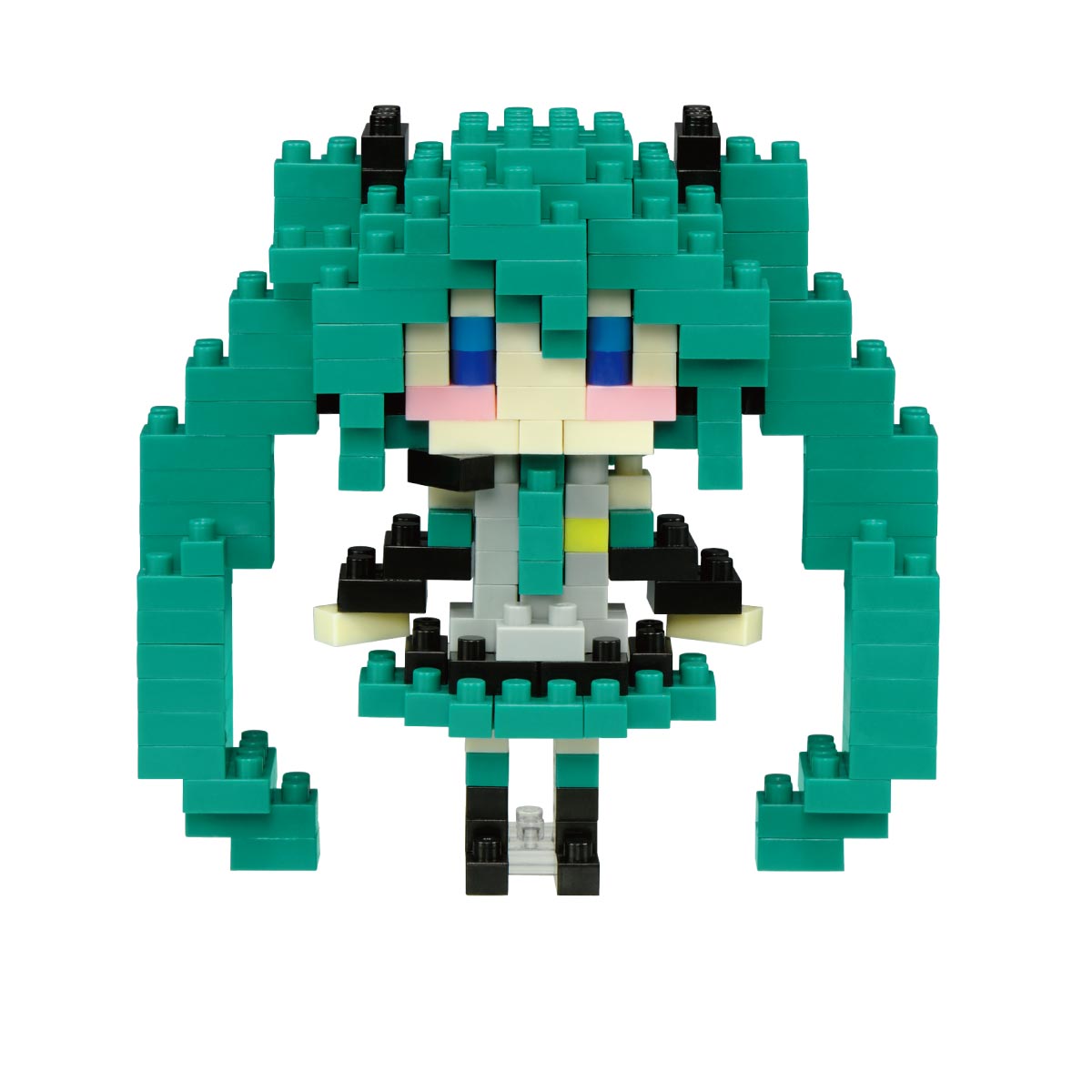 nanoblock日本小颗粒微积木拼搭初音未来模型 成人女生手办摆礼物 - 图1