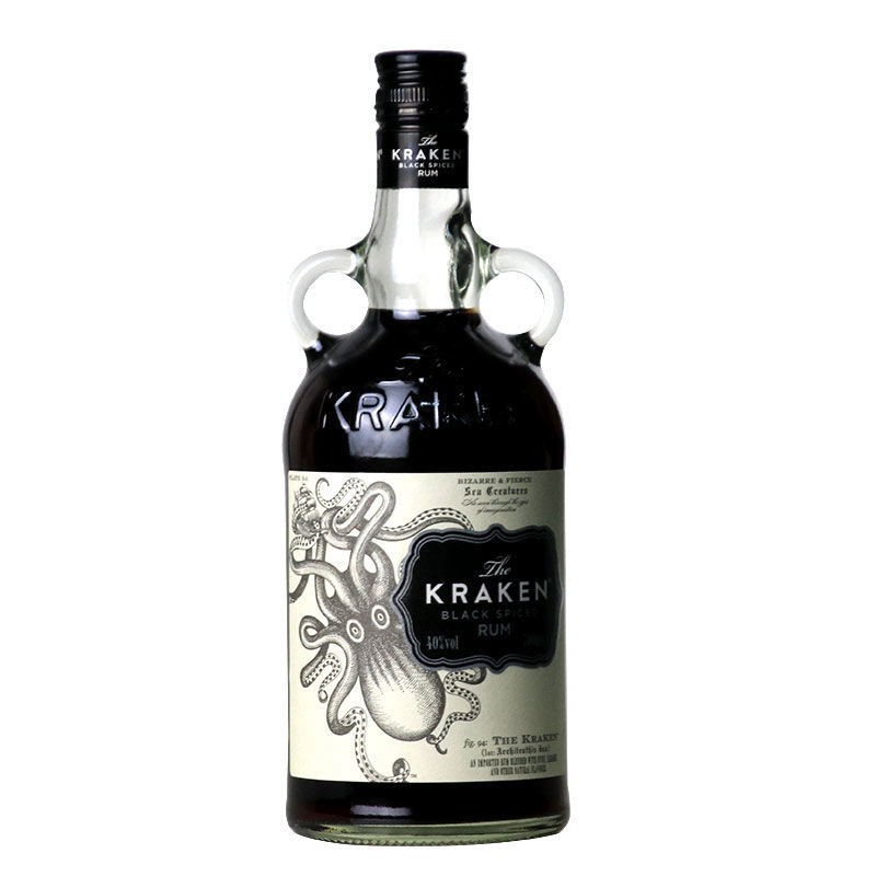 挪威海怪黑朗姆酒海妖章鱼北海巨妖朗姆酒Kraken Rum进口洋酒正品-图3