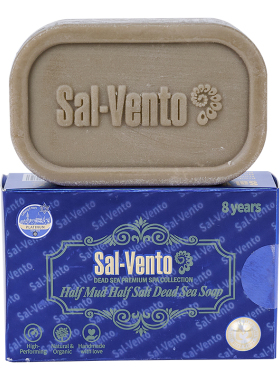 SAL-VENTO莎雯以色列原装进口半盐半泥死海皂8年发酵皂plus 99g