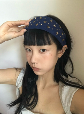 计ins感配饰星星铆钉简约发