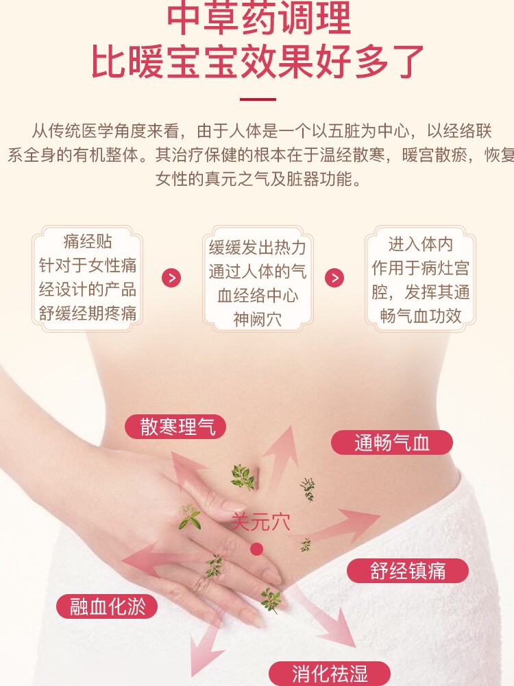 ??千金医药月经痛宫寒痛经贴 助佳医疗器械膏药贴（器械）
