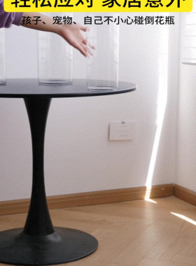 亚克力花瓶圆形直简养花桶醒花桶