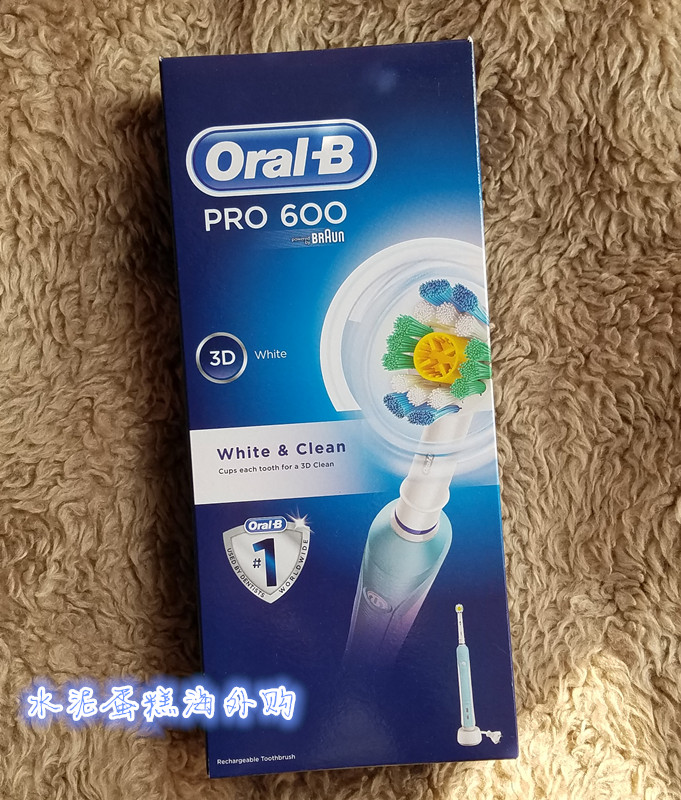 德国博朗oral B/欧乐B电动牙刷Pro600/2000/3000/4000/D16/D20 - 图2