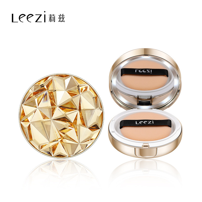 莉兹钻石修颜灯光持久控油定妆粉饼 妮彩美妆店粉饼