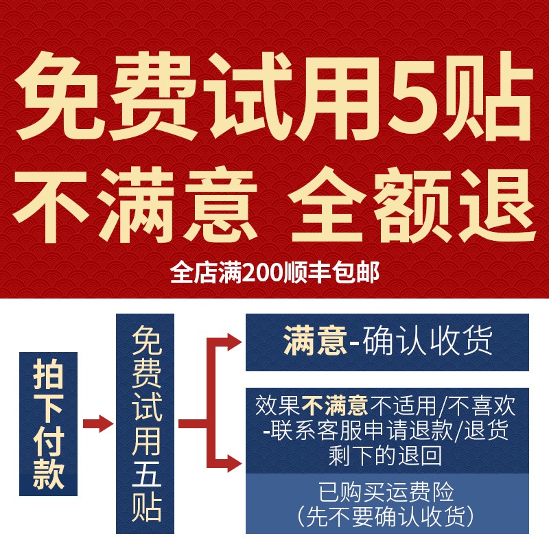 儿童退热贴宝宝发烧婴幼儿婴儿退烧神器中药贴穴位高烧药泥足贴 - 图1