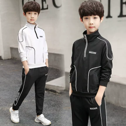 Детский осенний комплект для мальчиков, 2020, подходит для подростков, в корейском стиле