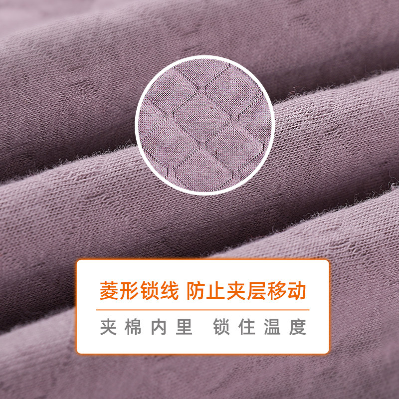 中老年人三层加厚男女士纯棉秋衣 珍艾朵保暖套装
