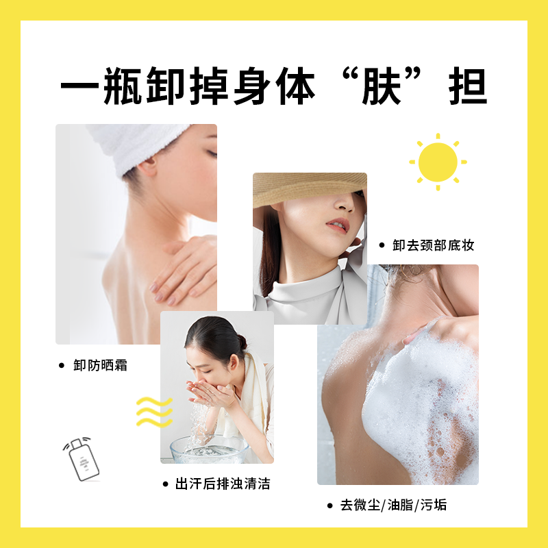 朴物大美旗舰店【粉丝专享拍1发2】奶盖沐浴油卸妆级水蜜桃沐浴露女香体防晒霜2