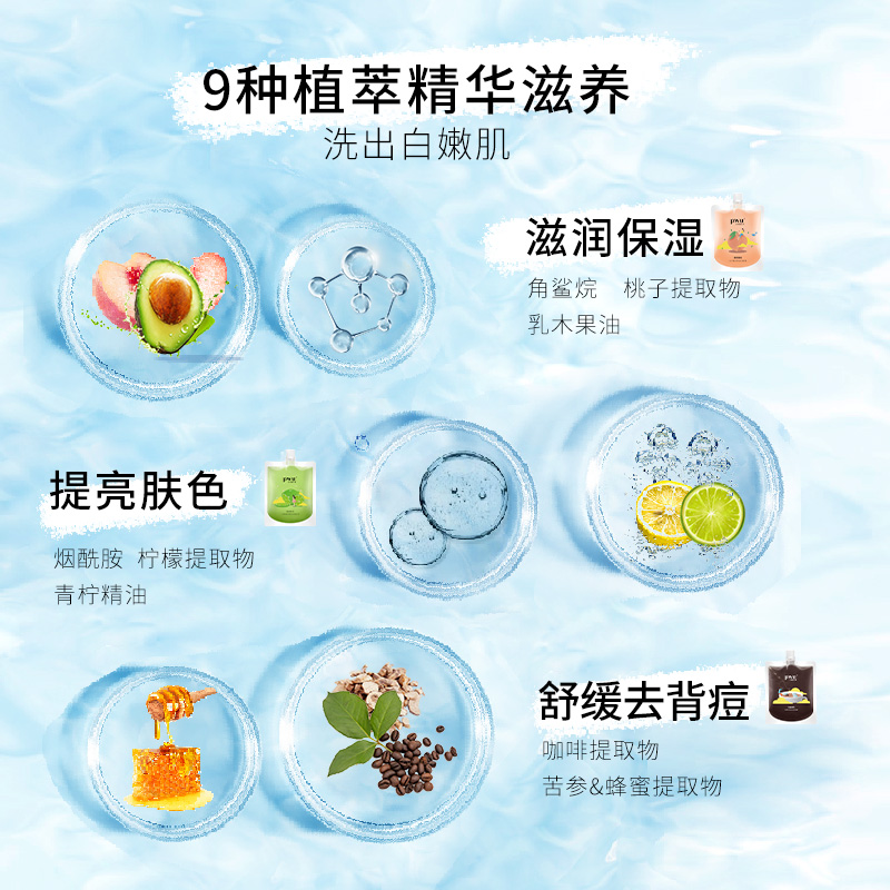 朴物大美旗舰店朴物大美身体磨砂膏角质疙瘩毛囊角化烟酰胺嫩白全身海盐沐浴盐1