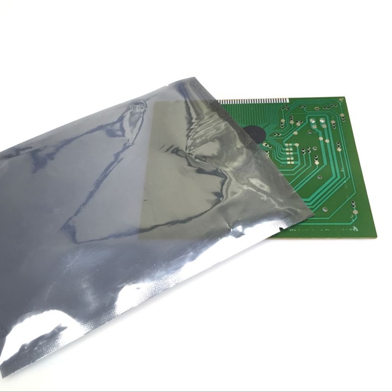 屏蔽袋平口静电袋k12*16cm塑料袋订ED模组包装袋可L做 - 图1