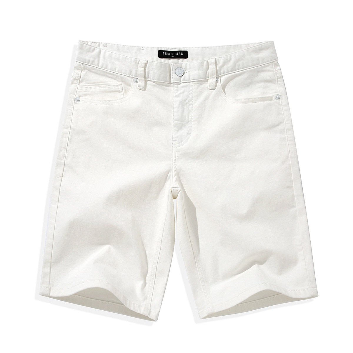 太平鸟男装2020夏季新款青年中短裤 太平鸟男装outlets店牛仔裤