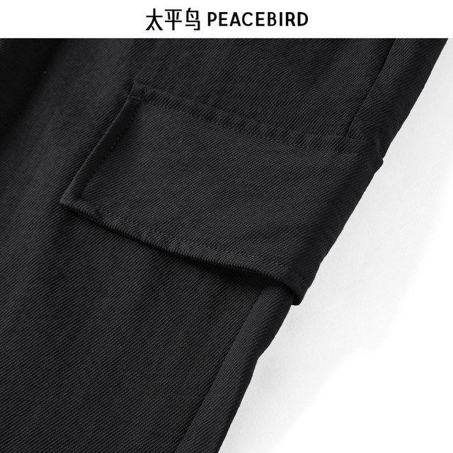 PEACEBIRD Men's Casual Pants Straight Pants B3GLD2113