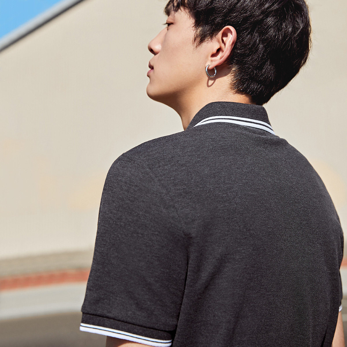 太平鸟男装奥莱夏季新款保罗polo衫 太平鸟男装outlets店Polo衫