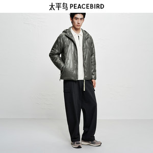 【AIRxPEACE】太平鸟男装 休闲棉衣宽松时尚男士外套潮 B2ABF4187