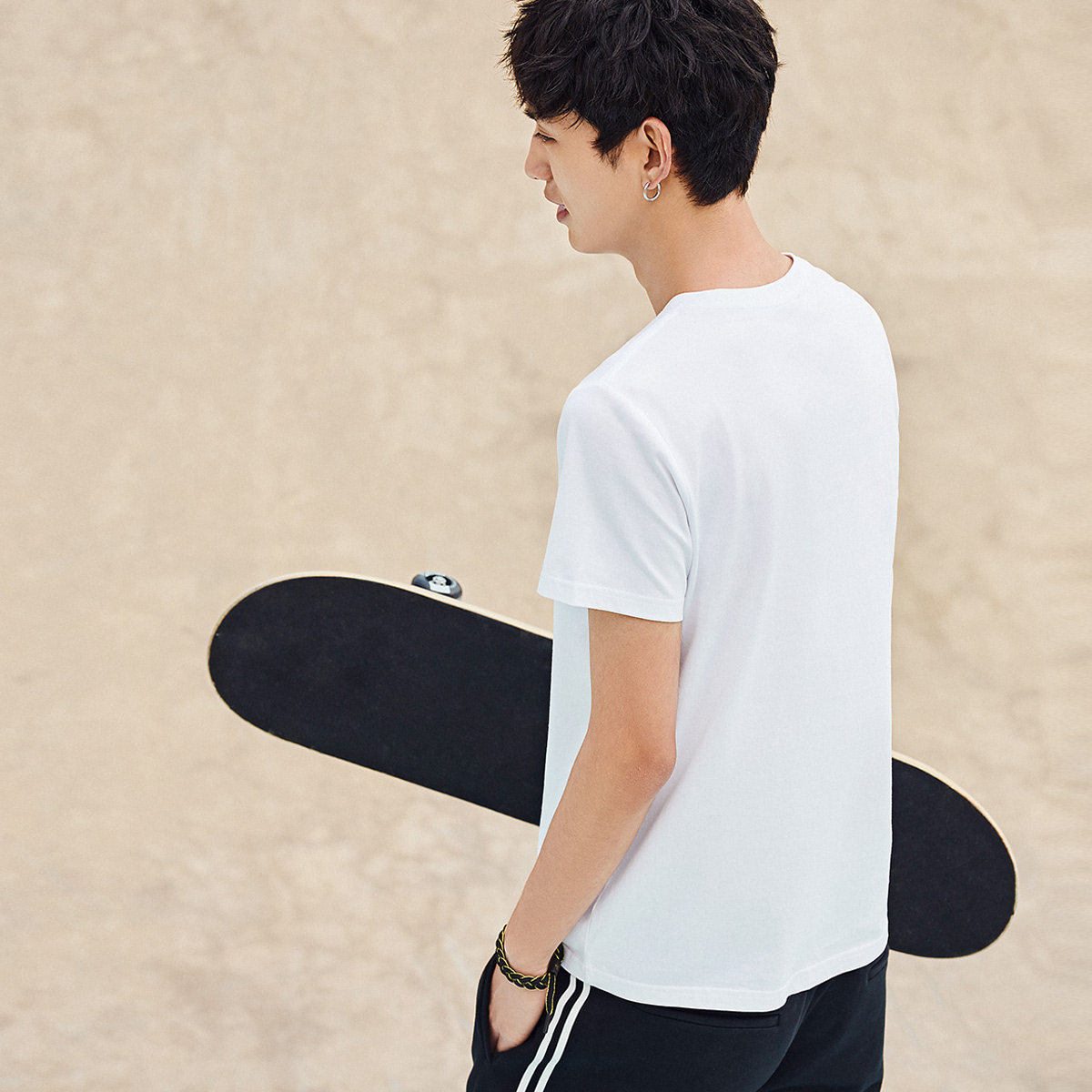 太平鸟男装夏季新品短袖青年 太平鸟男装outlets店T恤