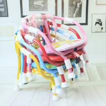 Chair small stool baby leaning on back chair Children called chair electric bottle chair cartoon dining chair Multi-area