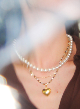 MINTTHERAPY爱心项链周雨彤同款