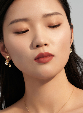 yilan宜兰珠宝耳环女小众设计感