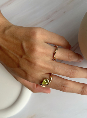 夸了不下10遍的竹节素戒戒指