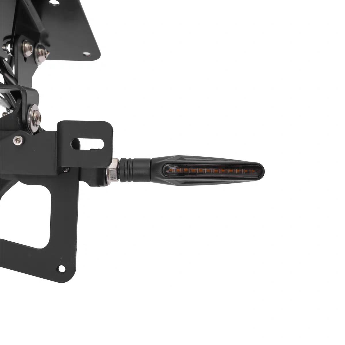 FULLREVRACING锋锐适用雅马哈R3/MT03改装短尾牌照架LED灯车牌架 - 图3