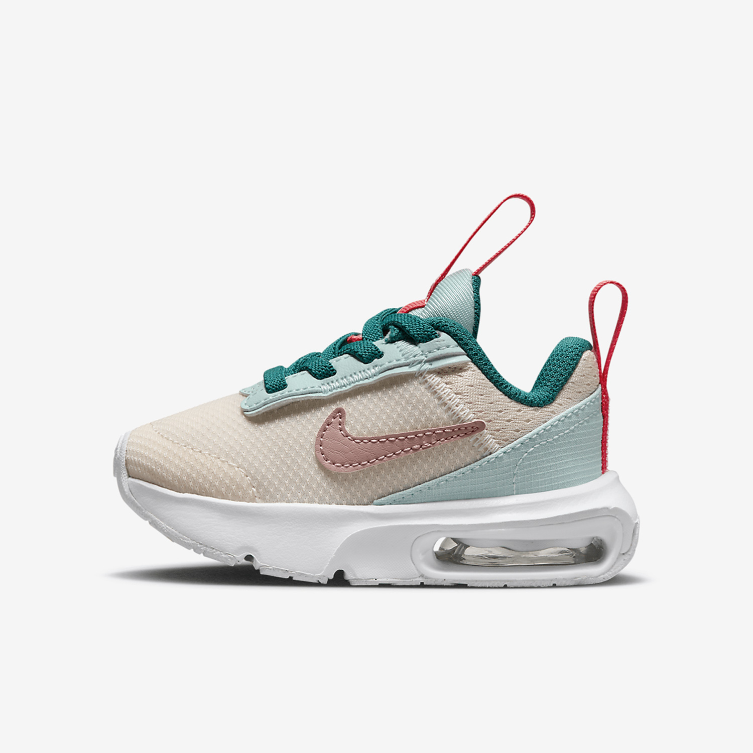 Nike/耐克正品AIR MAX婴童透气轻质气垫缓震跑步鞋DH9410-800 - 图0