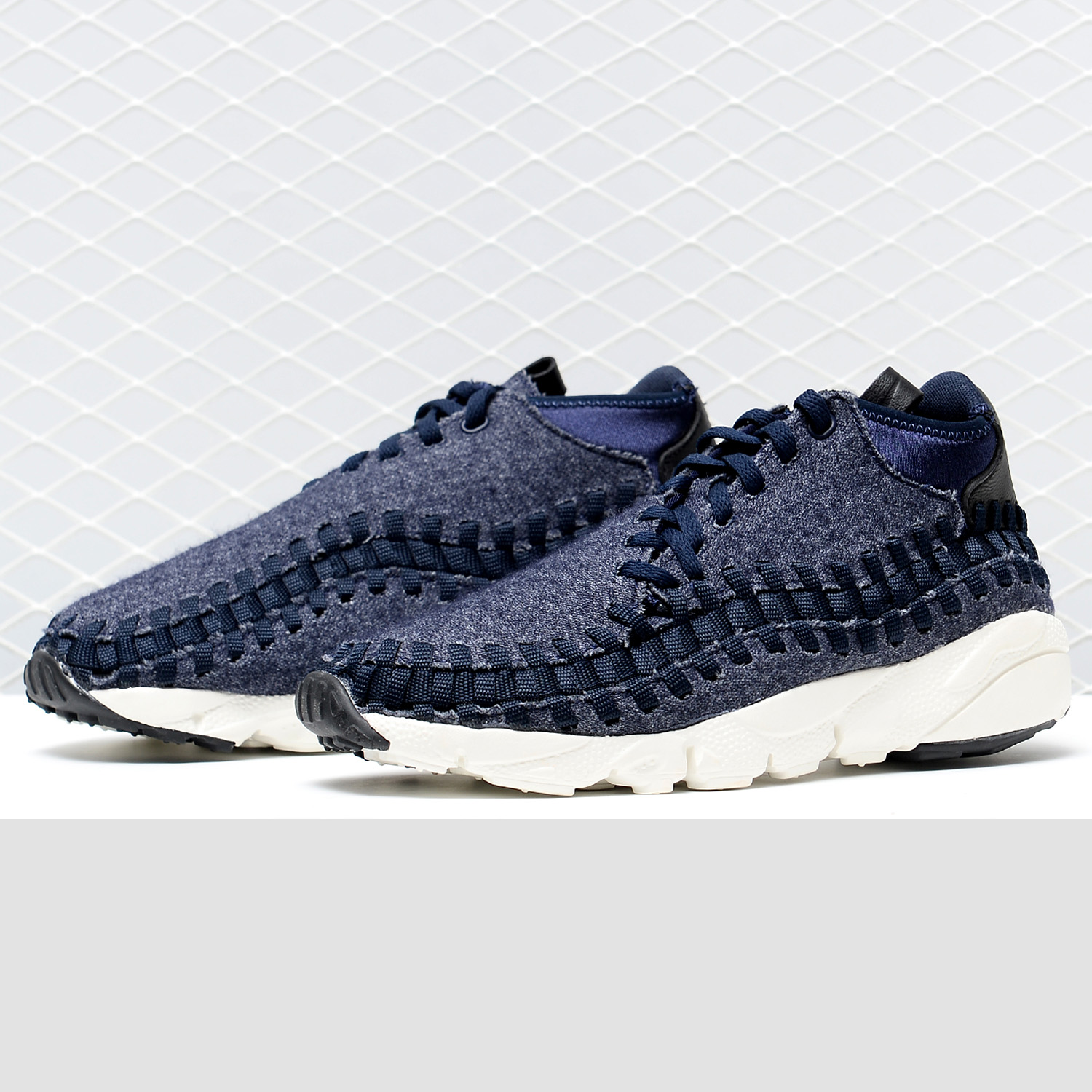 Nike/耐克正品Air Footscape Woven男子运动羊毛编织休闲鞋857874 - 图2