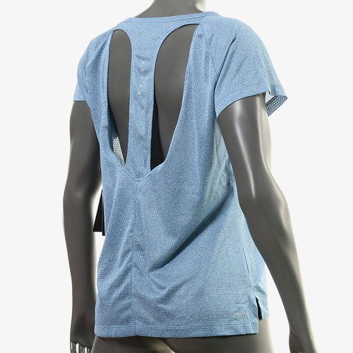 Nike/耐克正品 AS W NK BRTHE TOP SS 女子运动短袖T恤831781-457 - 图2