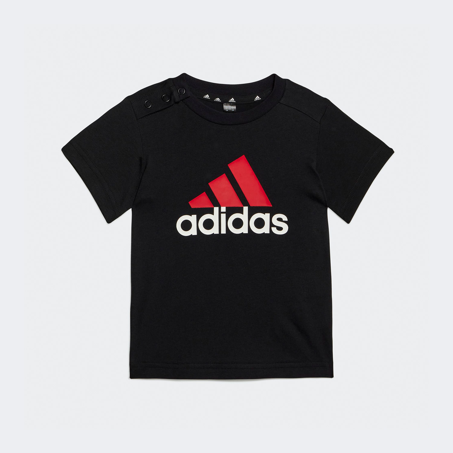 Adidas/阿迪达斯正品男女婴童夏季新款运动短袖套装HR5885 - 图0