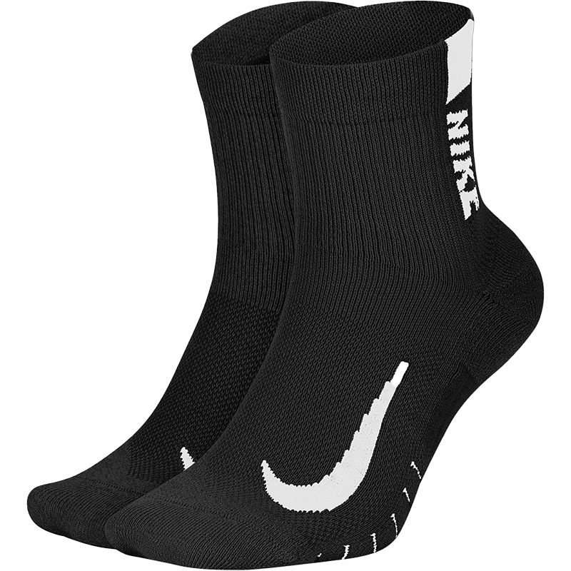 Nike/耐克正品新款男女款舒适运动袜两双装SX7556-010-图3