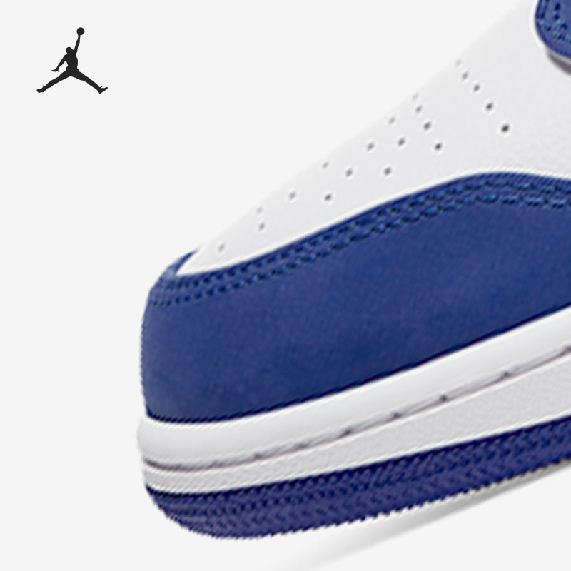Nike/耐克正品Jordan 1 AJ1 Mid男子高帮篮球鞋852542-146 - 图1