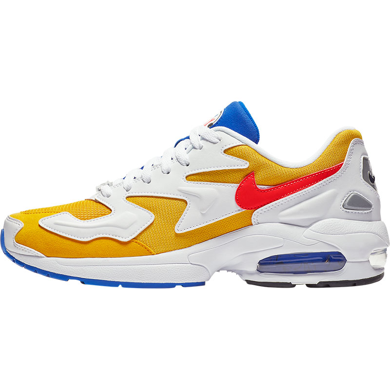 Nike/耐克正品AIR MAX2 LIGHT男子缓震气垫跑步鞋AO1741-700 - 图3