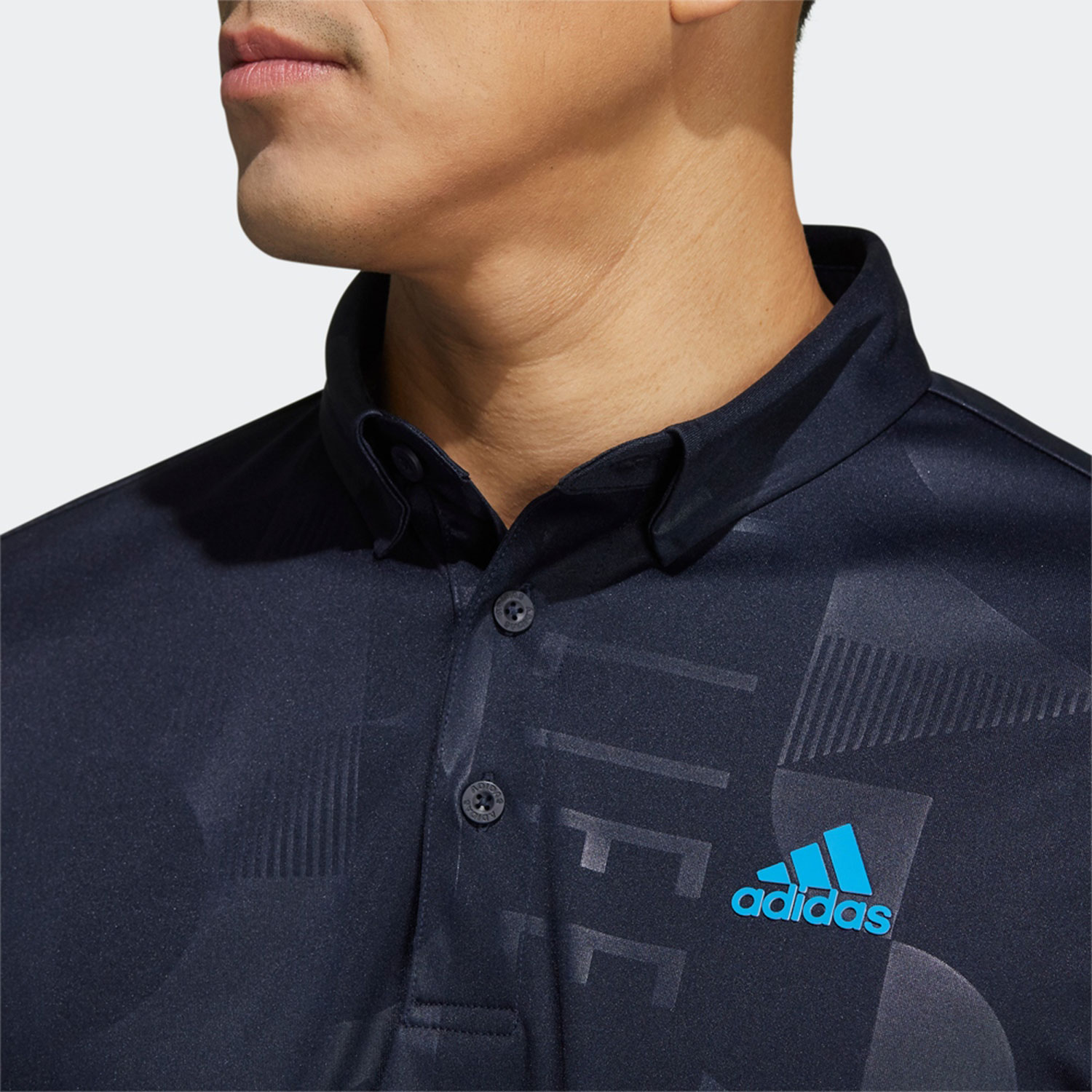 Adidas/阿迪达斯正品高尔夫男子透气运动短袖POLO衫 HA0227 - 图2