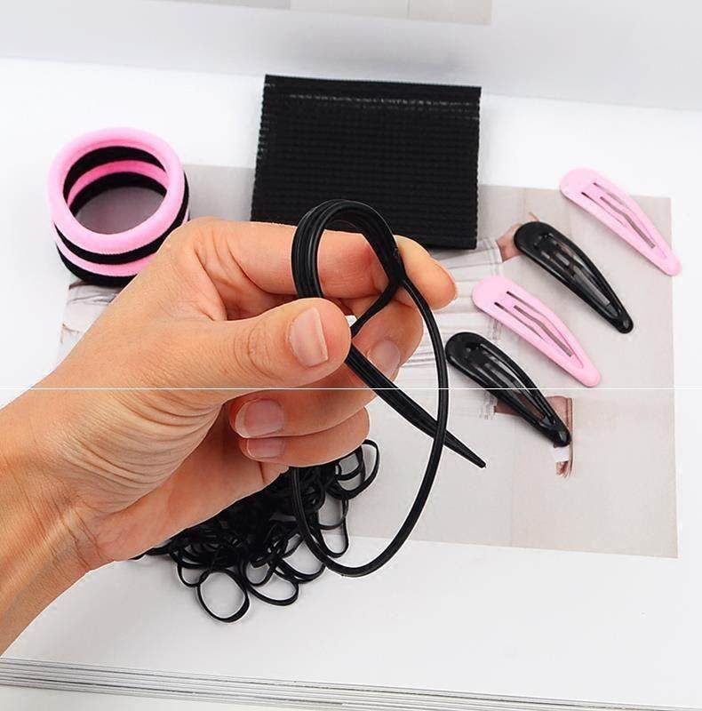 儿童扎发神器小孩梳头卷发盘发器 梦豪发饰