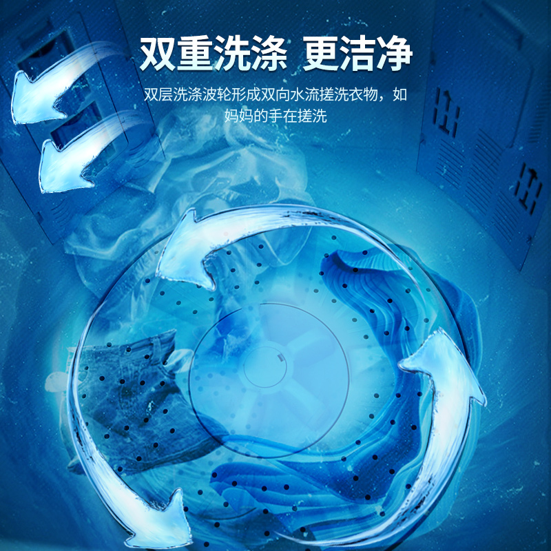 大容量单缸单洗单筒家用租房小型单桶半自动洗衣机儿童 7.8kg 威力 大容量单缸单洗单筒家用租房小型单桶半自动洗衣机儿童 7.8kg 威力