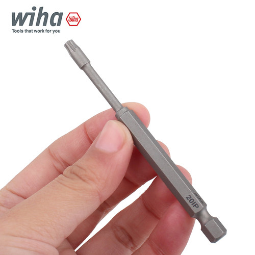 德国wiha威汉加强型梅花批头10IP15IP20IP进口加长电动Torx PLUS - 图2