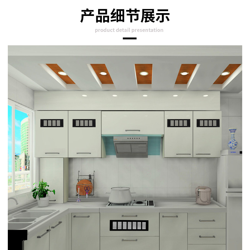 橱柜通风口铝合金方形透气网鞋柜格栅透气榻榻米柜门出风口百叶窗,淘宝优惠券,粉丝福利购,淘宝优惠卷