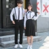 Đồng phục học sinh Nhật Bản gió đại học Học sinh Hàn Quốc mặc đồng phục váy học sinh trung học cơ sở mùa tốt nghiệp nam và nữ phục vụ lớp mùa hè - Đồng phục trường học / tùy chỉnh thực hiện