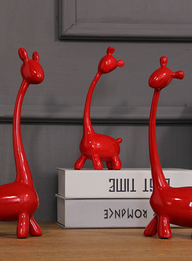 结婚礼物样板房玄关酒柜装饰品