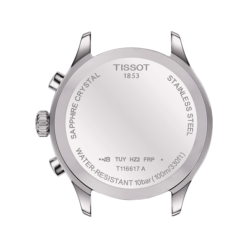 Tissot天梭2023新品速驰古潮系列皮带石英男表运动大表盘