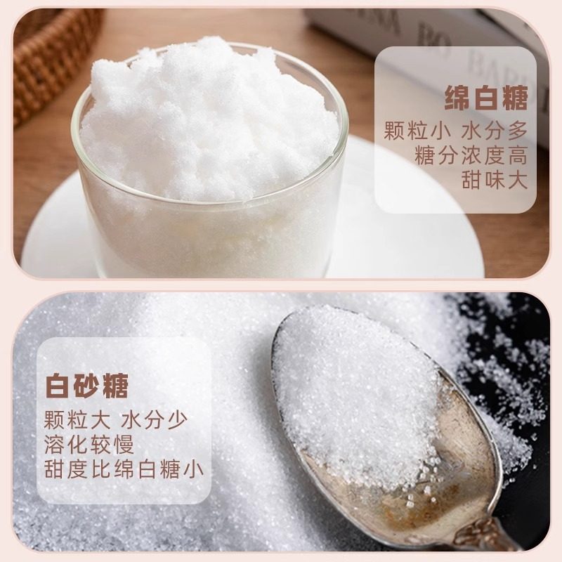百钻白砂糖400g袋装白糖冲饮烘焙原料绵白细砂糖炒糖色厨房调味料,淘宝优惠券,粉丝福利购,淘宝优惠卷