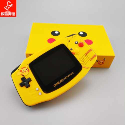 原装gameboy GBA游戏机 皮卡丘 高亮  限定 掌机 数码舞馆 - 图1