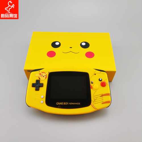 原装gameboy GBA游戏机 皮卡丘 高亮  限定 掌机 数码舞馆 - 图0
