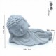 ຫີນຊາຍສີຟ້າ Ruyi golden hoop ornaments Sakyamuni Buddha tabletop tea pet ornaments fish tank ເຄື່ອງປະດັບປະດັບພູມສັນຖານ