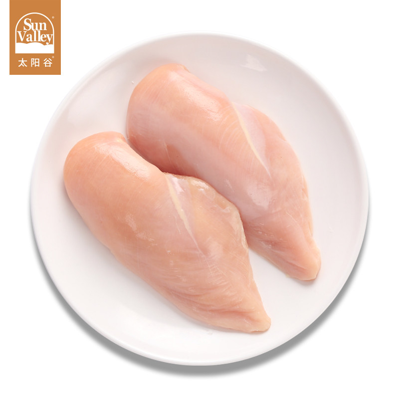 太阳谷鸡胸肉健身新鲜鲜冷冻鸡肉 太阳谷鸡胸