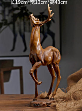 美式现代创意摆设小鸟家居简约电视柜酒柜装饰品树枝小鸟客厅摆件