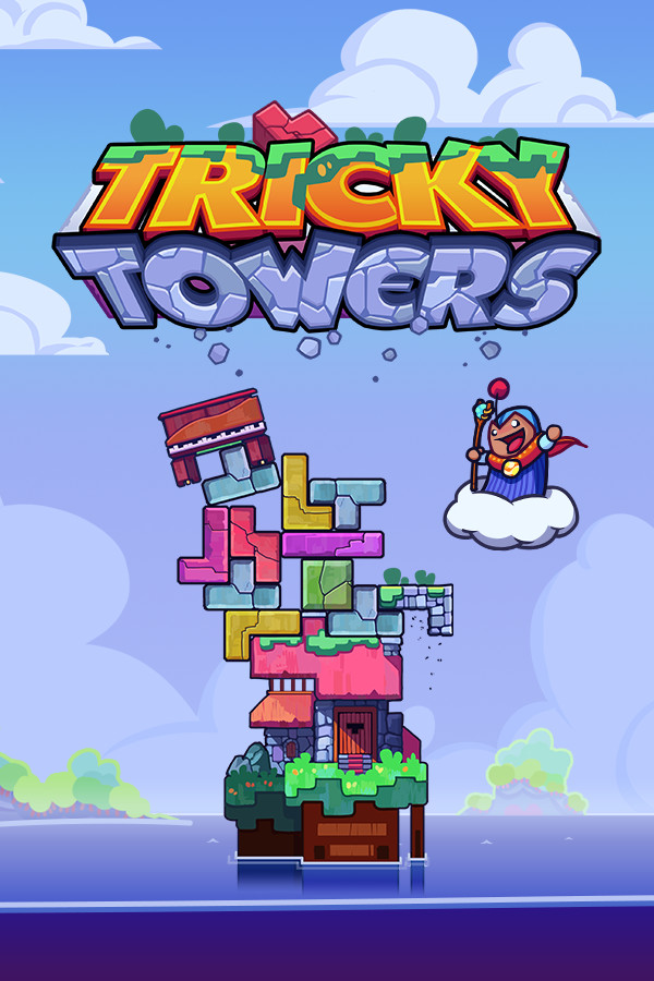 PC中文正版 steam平台 国区 游戏 难死塔 Tricky Towers 全DLC 角色包 灵兽包 砖块 - 图1