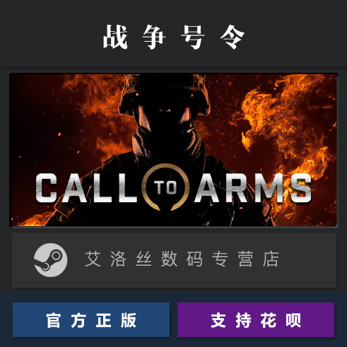 PC中文正版 steam平台 国区 联机游戏 战争号令 Call to Arms 战争召唤 全DLC 终极版 - 图0