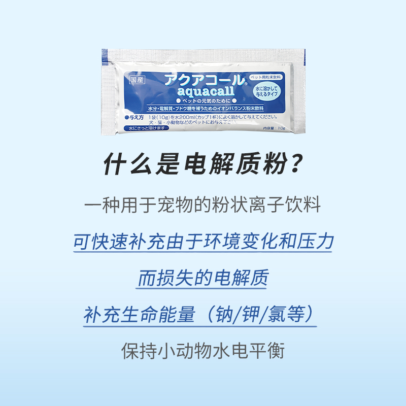 日本hipet 海佩特电解质兔子龙猫仓鼠小动物用防应激中暑补充冲剂 - 图0